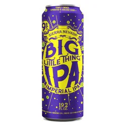 Sierra Nevada Big Little Thing Imperial IPA Craft Beer 19.2 oz Can