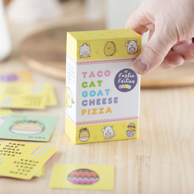 slide 7 of 7, Taco Cat Goat Cheese Pizza Card Game Easter Edition: Creative Thinking Fun by Dolphin Hat Games, 1 ct