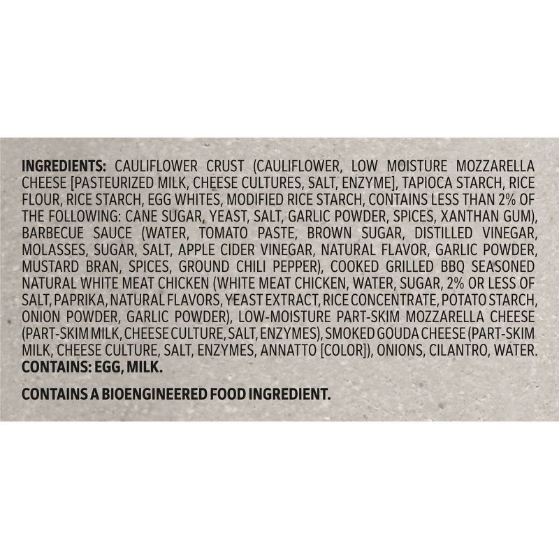 slide 5 of 10, California Pizza Kitchen Frozen BBQ Chicken Cauliflower Crust Gluten Free Pizza - 11.8oz, 11.8 oz