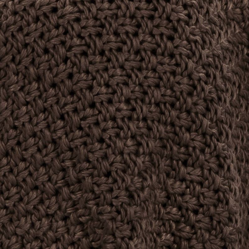 slide 5 of 5, Oversized Recycled Knit Throw Blanket Gray - Threshold™, 1 ct