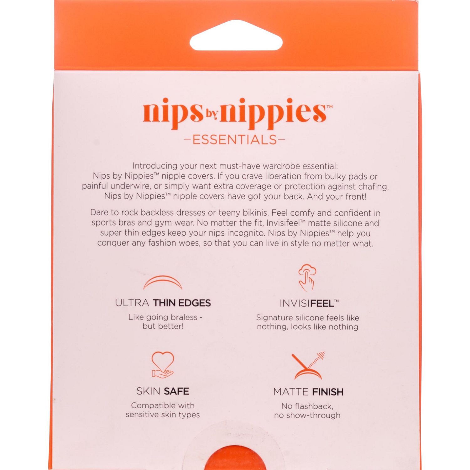 slide 2 of 2, Nips By Nippies Skin Adhesive Nipple Covers, Espresso, Size 1, 1 ct
