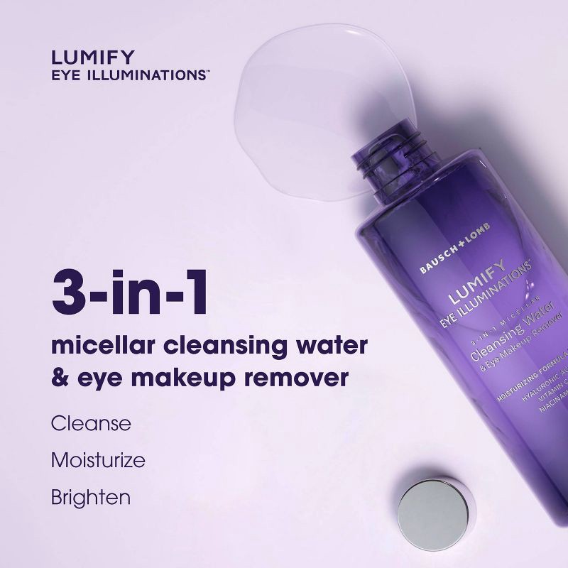 slide 3 of 5, Lumify Eye Illuminations Makeup Remover & Cleanser - 5.4 fl oz, 5.4 fl oz