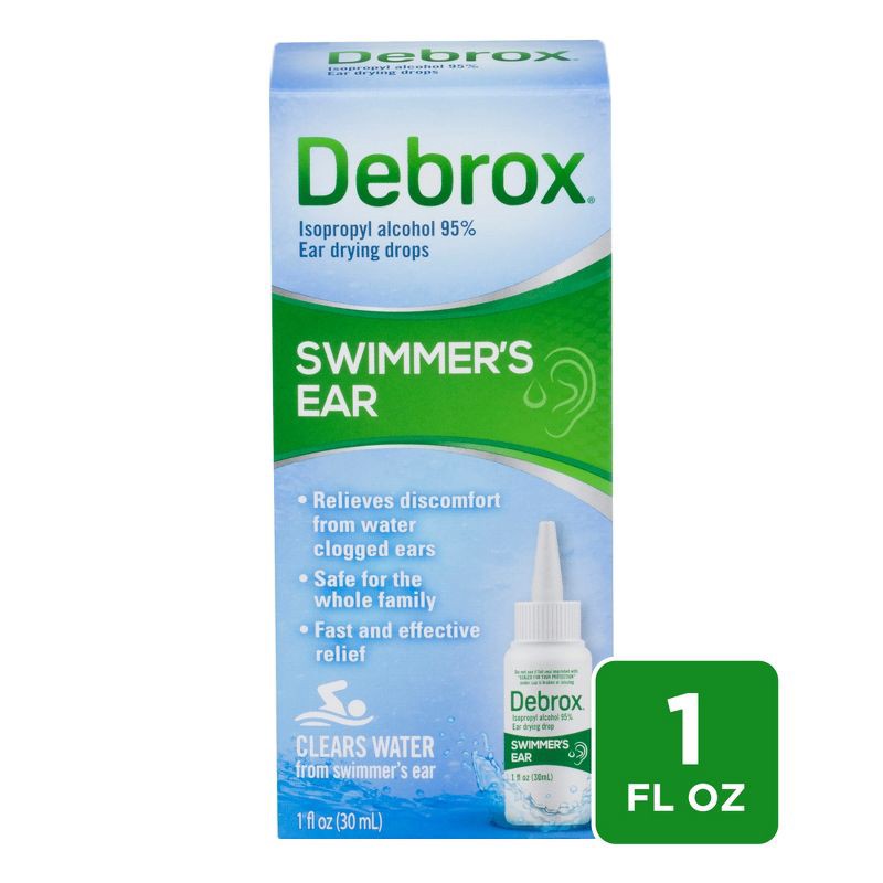 slide 1 of 11, Debrox Ear Drops for Swimmer's Ear - 1 fl oz, 1 fl oz