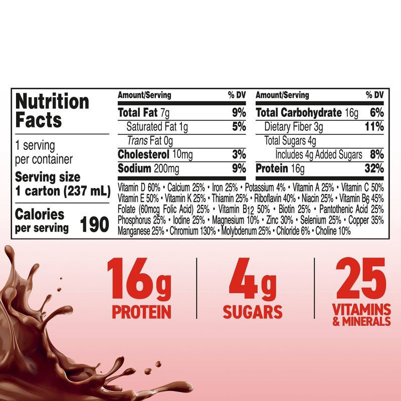 slide 6 of 7, Boost Glucose Control Nutritional Shakes - Rich Chocolate - 8 fl oz/12pk, 12 ct; 8 fl oz
