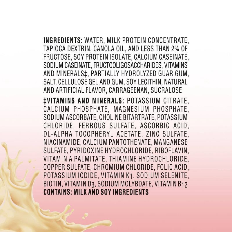 slide 7 of 7, Boost Glucose Control Nutritional Shakes Very Vanilla Non-Caffeinated - 8 fl oz/12pk, 12 ct; 8 fl oz
