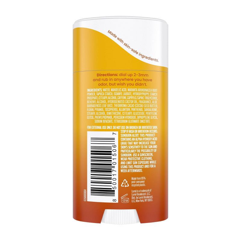 slide 2 of 9, Lume Whole Body Women's Invisible Cream Stick Deodorant Toasted Coconut Scent - Aluminum-Free 2.2oz, 2.2 oz