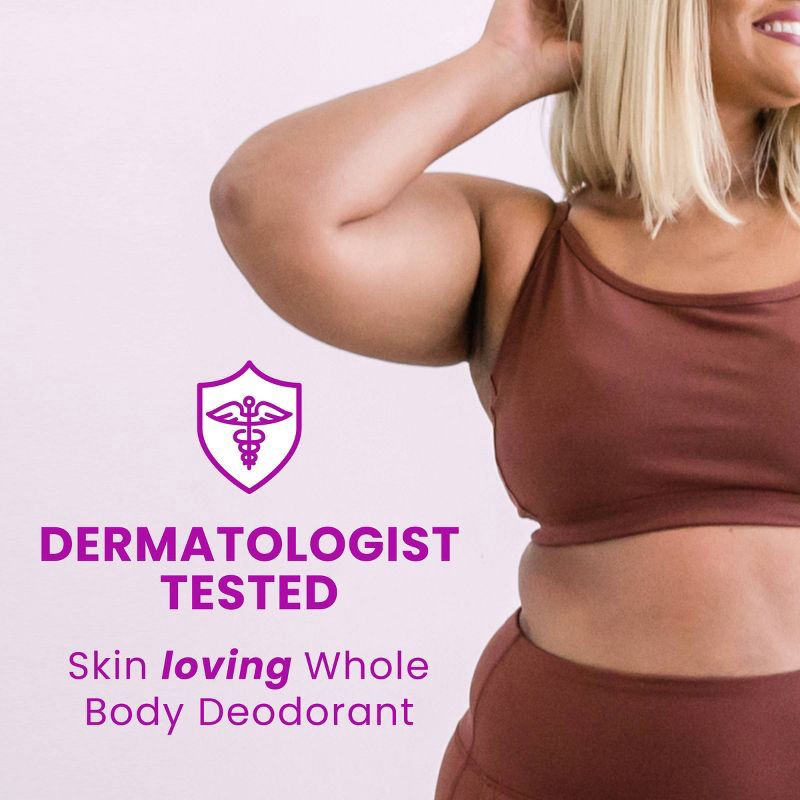 slide 6 of 9, Lume Whole Body Women's Invisible Cream Stick Deodorant Toasted Coconut Scent - Aluminum-Free 2.2oz, 2.2 oz