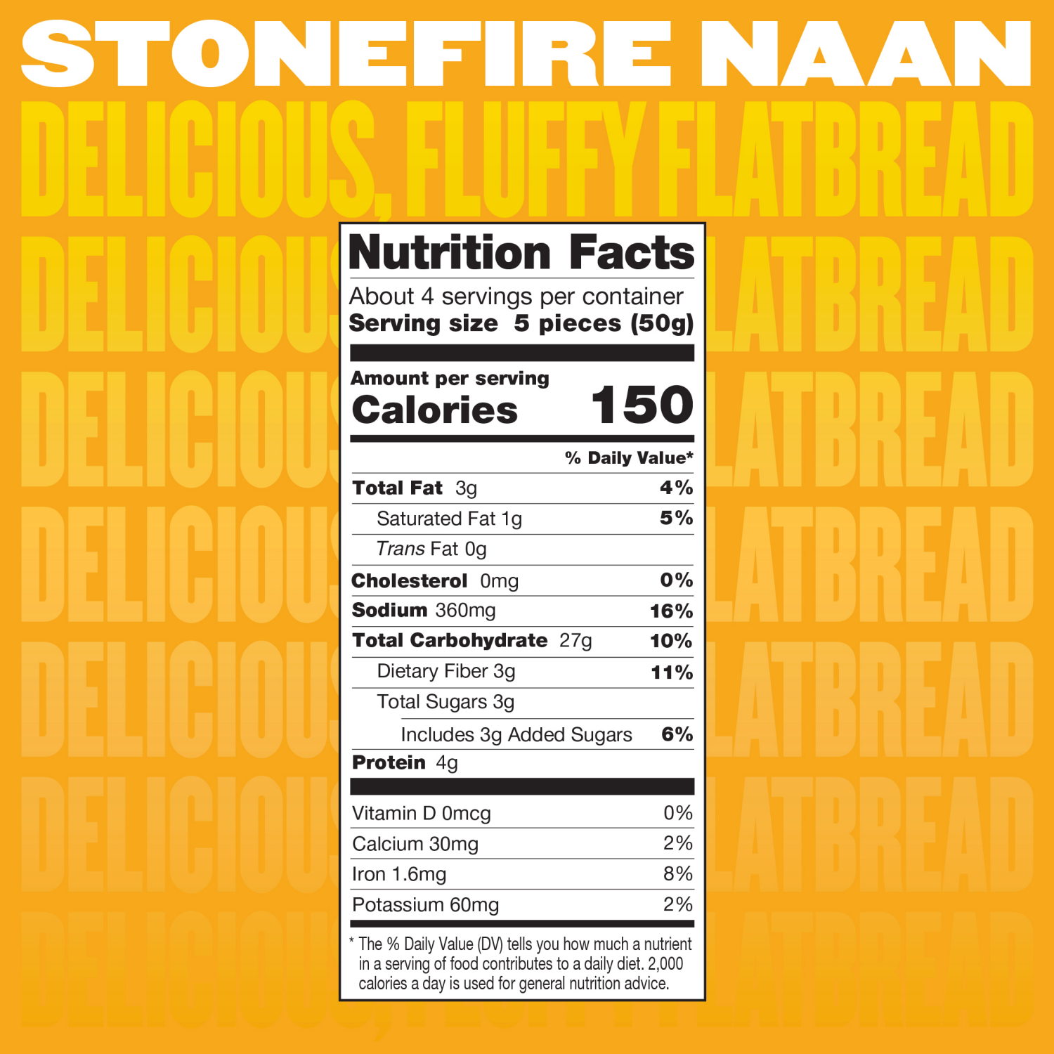 slide 3 of 8, Stonefire Naan Dippers Original Flatbreads 7.05 oz, 20 ct; 7.05 oz