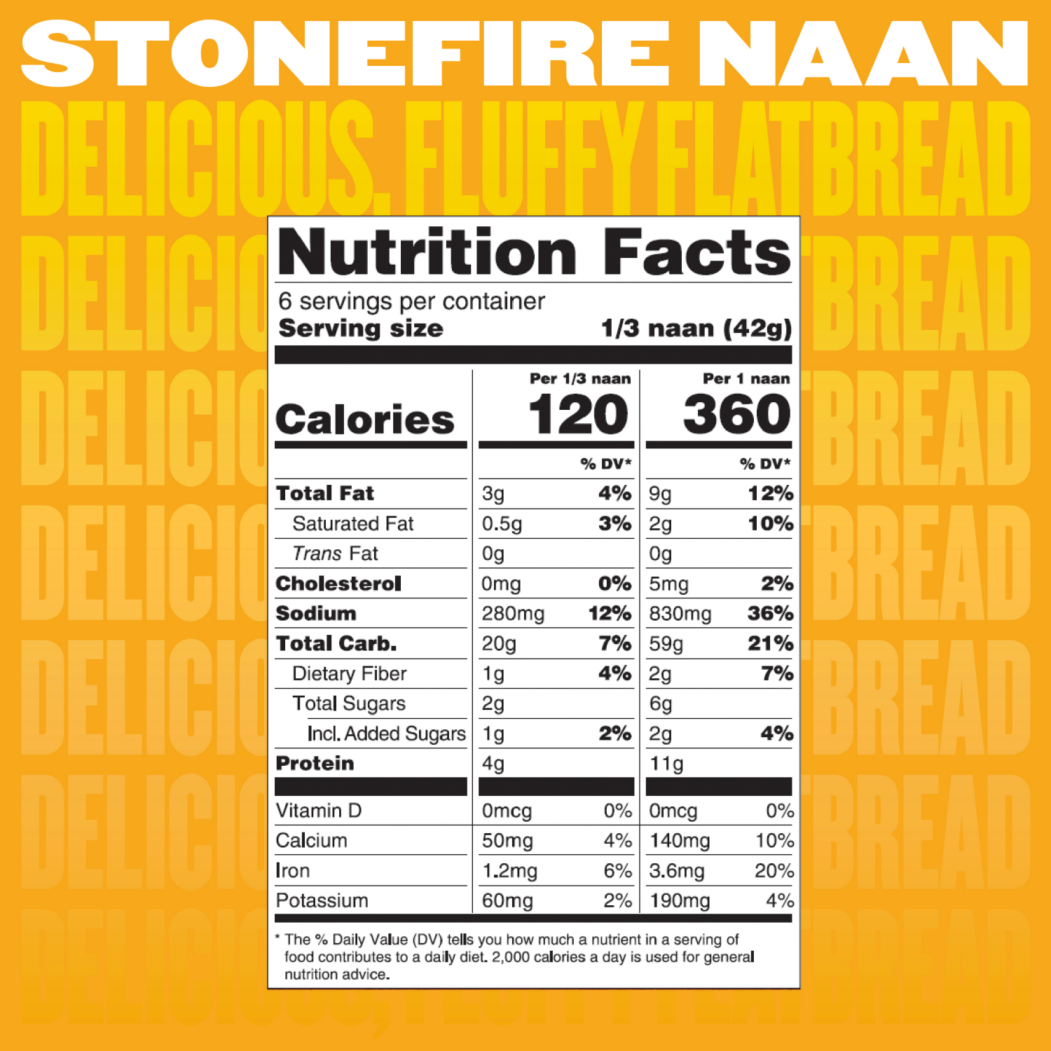 slide 3 of 8, Stonefire Garlic Teardrop Naan, 2 ct; 8.8 oz