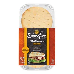 Stonefire® Original Naan Flatbread Rounds, 12 Ct