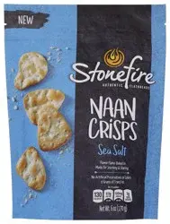 Stonefire Naan Crisps Sea Salt