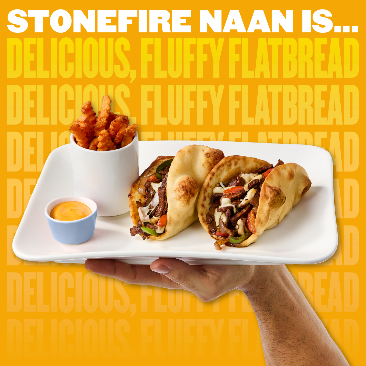 slide 5 of 8, Stonefire Mini Naan Original, 75 oz