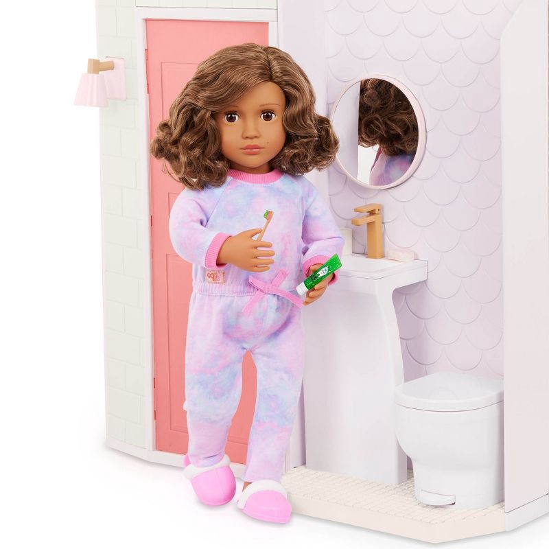 slide 4 of 10, Our Generation Room to Dream Bedroom Playset & Furniture for 18" Dolls, 1 ct