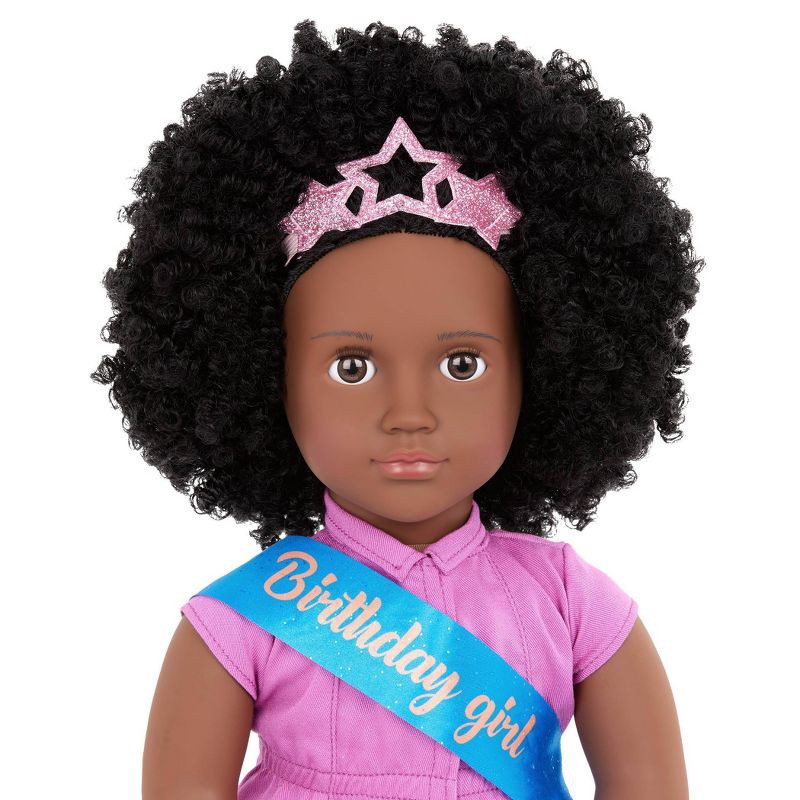 slide 2 of 4, Our Generation Kehlani 18" Birthday Party Doll, 1 ct