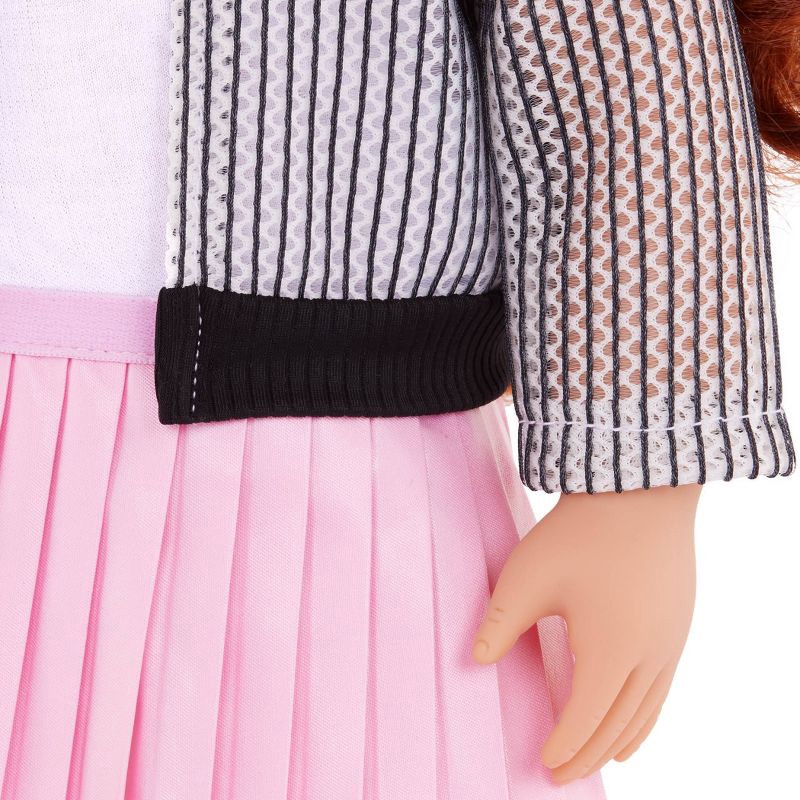 slide 3 of 4, Our Generation Jacinta 18" Fashion Doll with Pink Skirt & Sweater, 1 ct