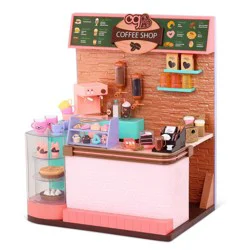 Our Generation Love U Latte Coffee Shop Playset - 64pc