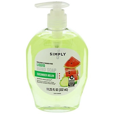 slide 1 of 1, Simply U Cucumber Melon Liquid Hand Soap, 11.25 oz