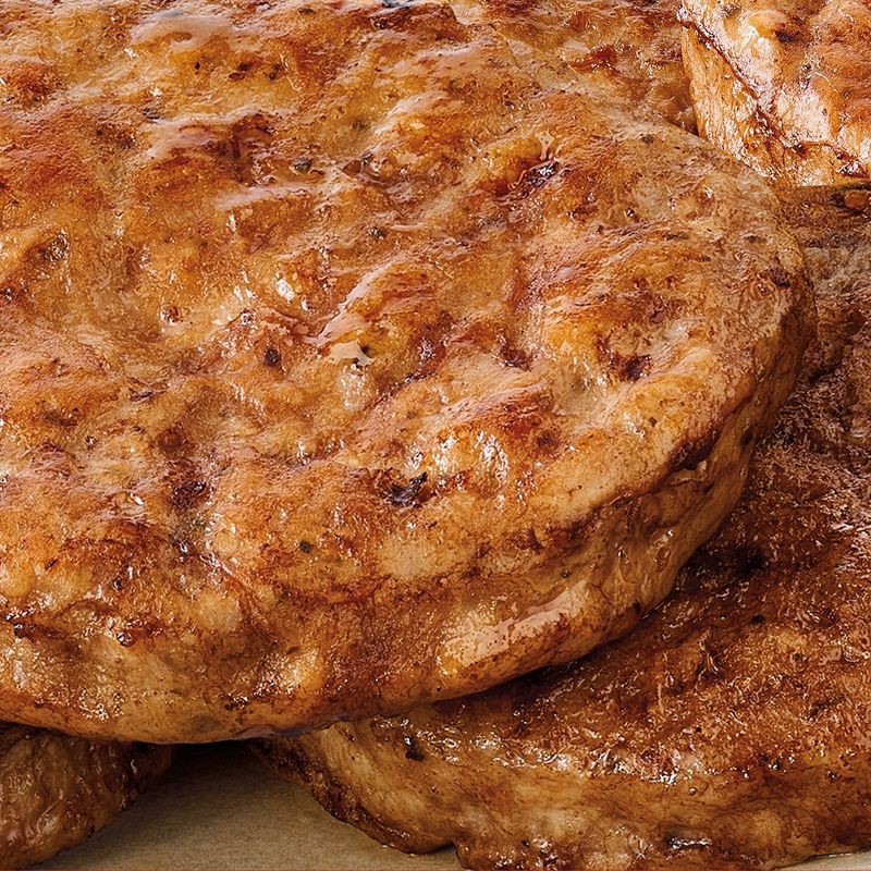 slide 5 of 7, Jimmy Dean Frozen Fully Cooked All-Natural Pork Patties - 18.3oz, 18.3 oz