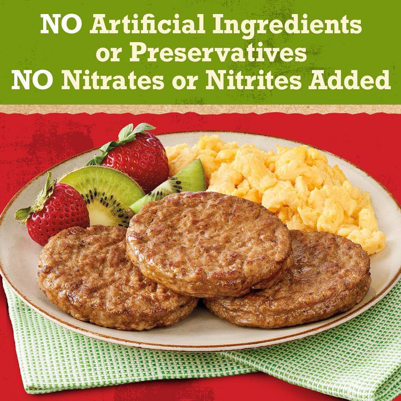 slide 3 of 7, Jimmy Dean Frozen Fully Cooked All-Natural Turkey Patties - 18.3oz, 18.3 oz