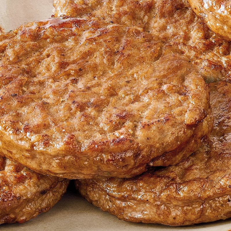 slide 5 of 7, Jimmy Dean Frozen Fully Cooked All-Natural Turkey Patties - 18.3oz, 18.3 oz