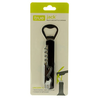 slide 1 of 1, true Jack Beer and Wine Bottle Opener, 1 ct