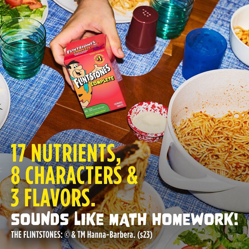 slide 4 of 10, The Flintstones Complete Chewable Kids Vitamins - Fruit Flavors - 180ct, 180 ct