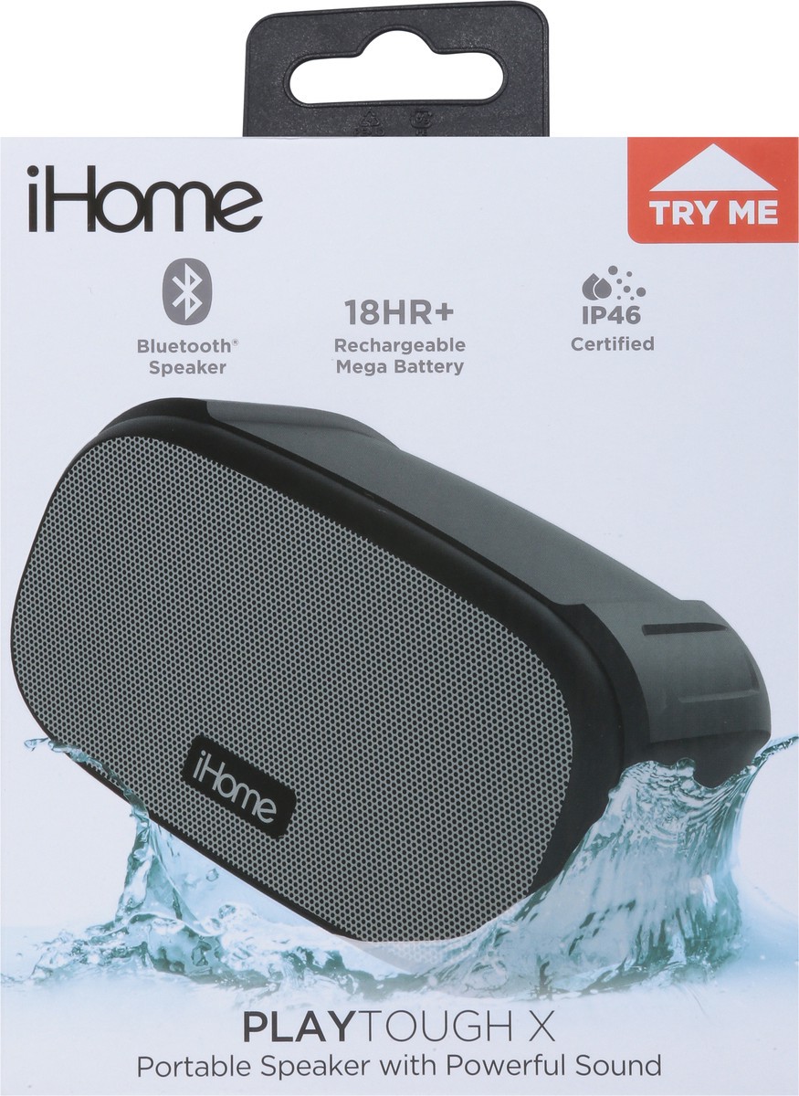 slide 5 of 9, iHome Water-Resistant Portable Speaker 1 ea, 1 ct
