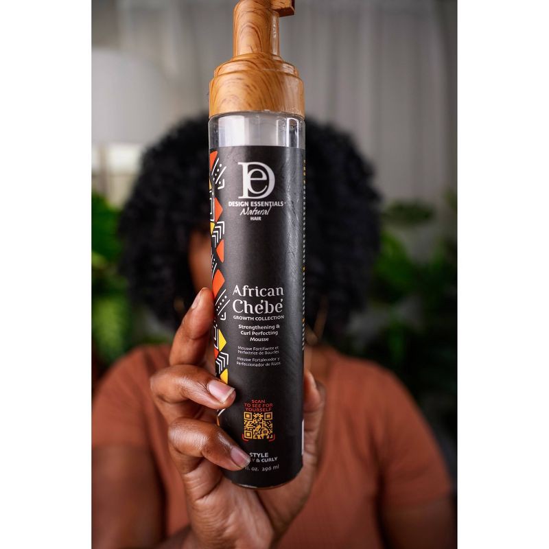 slide 2 of 6, Design Essentials Chebe Strengthening & Curl Perfecting Hair Mousse - 10 fl oz, 10 fl oz