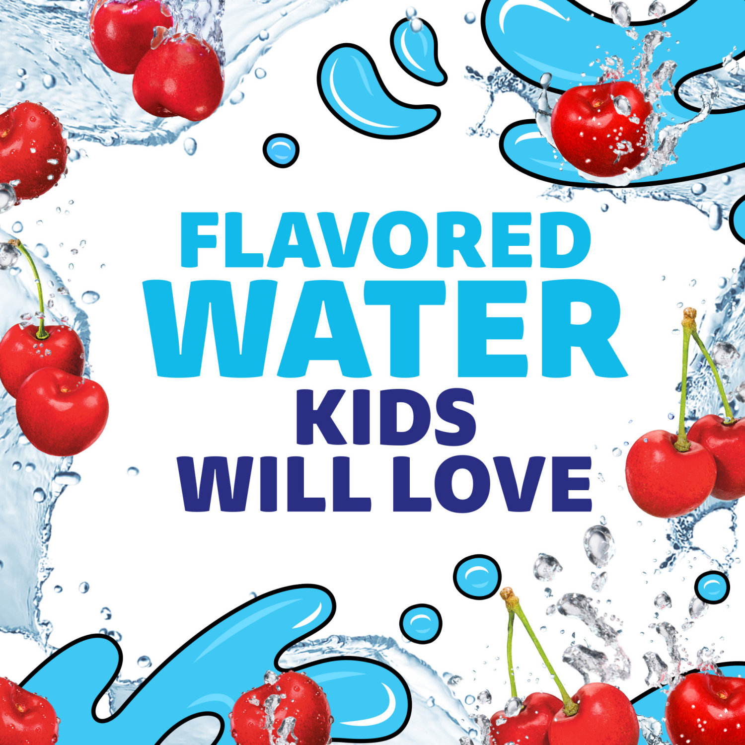 slide 4 of 5, Capri Sun Roarin' Waters Wild Cherry Flavored with other natural flavor Water Beverage, 10 ct Box, 6 fl oz Drink Pouches, 10 ct