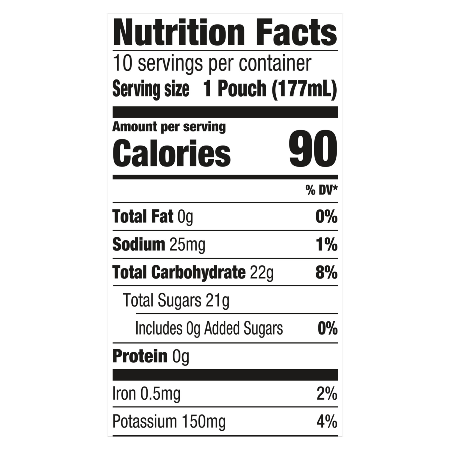 slide 3 of 5, Capri Sun Watermelon Flavored 100% Juice Blend from Concentrate with added ingredients and other natural flavor 10 ct Box, 6 fl oz Pouches, 10 ct