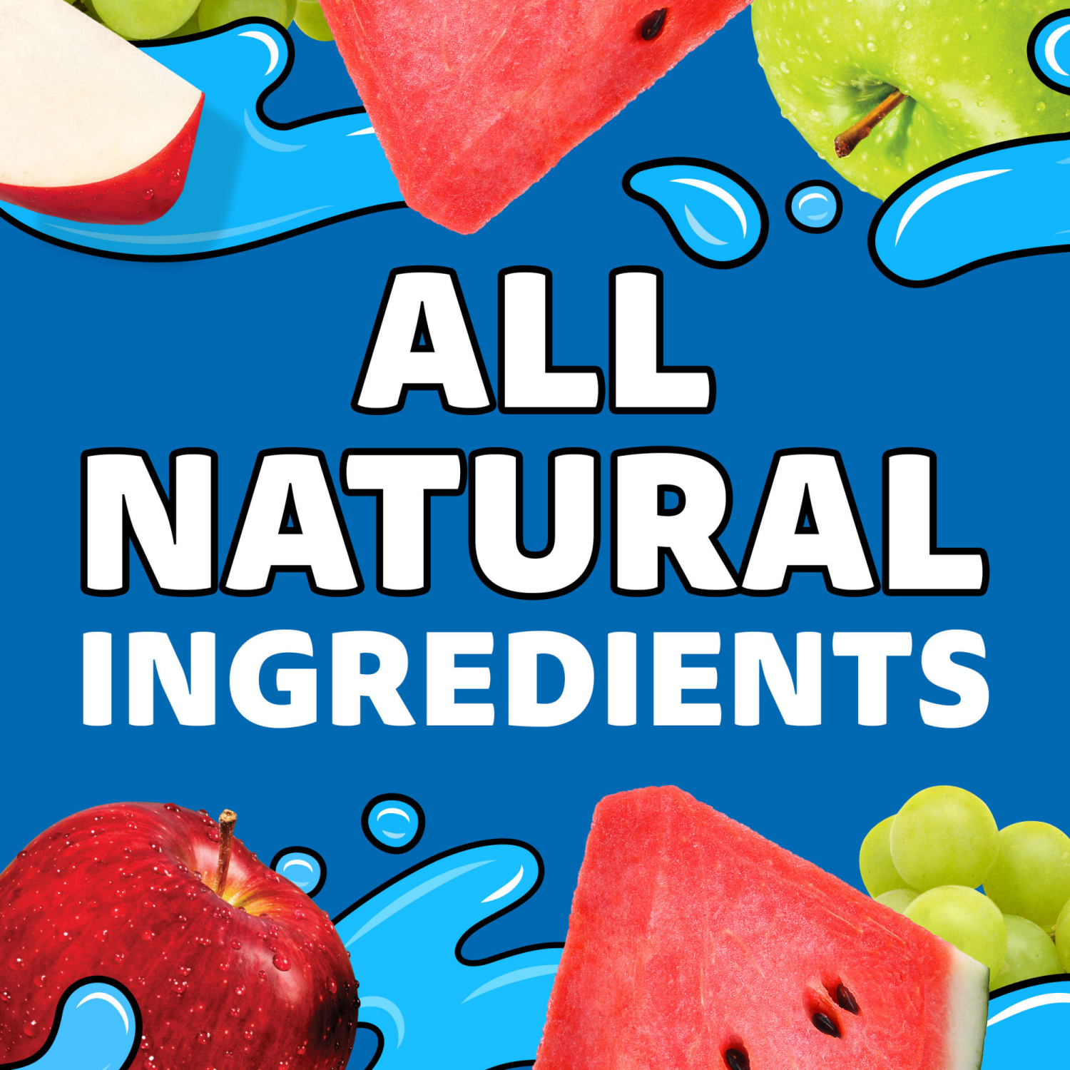 slide 5 of 5, Capri Sun Watermelon Flavored 100% Juice Blend from Concentrate with added ingredients and other natural flavor 10 ct Box, 6 fl oz Pouches, 10 ct