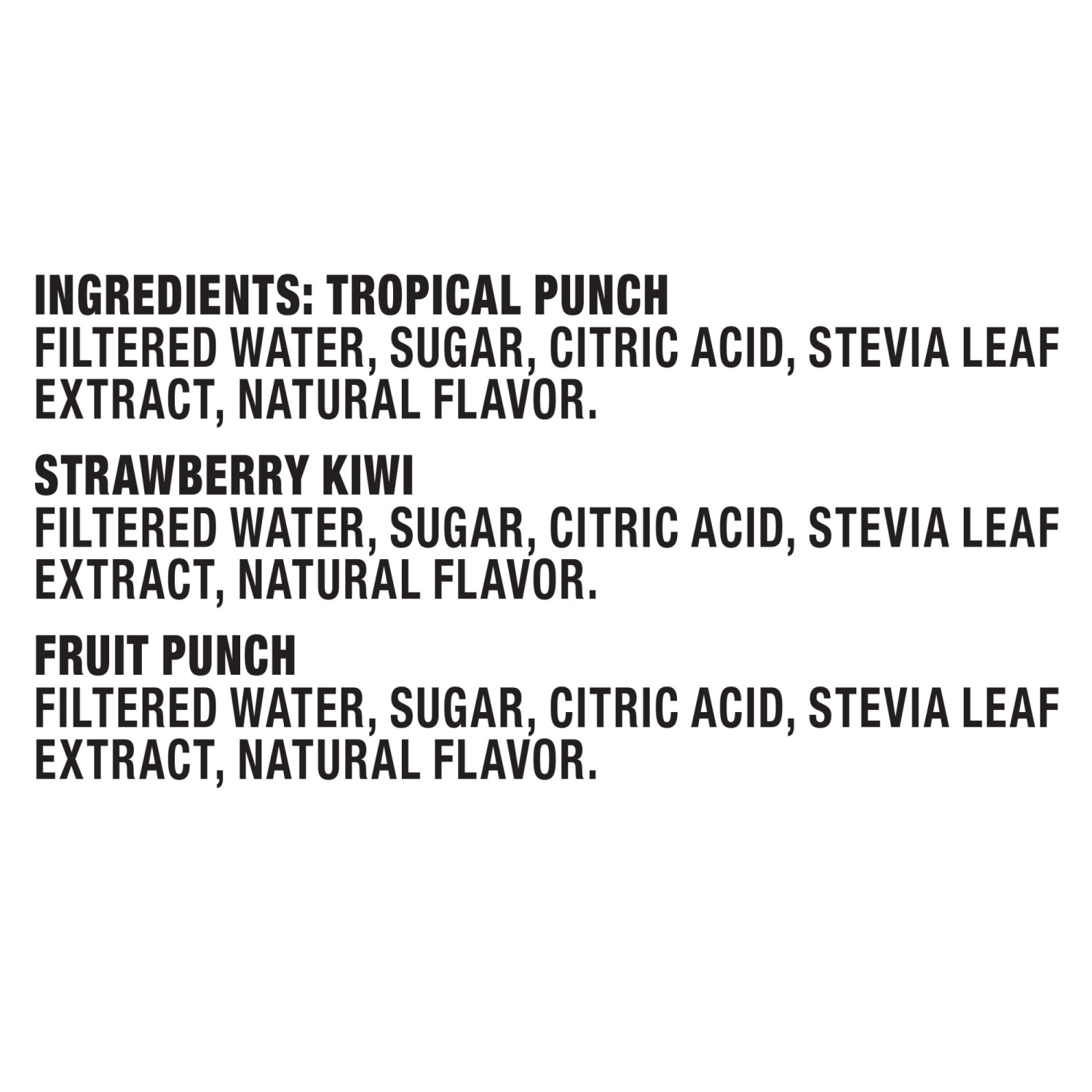 slide 3 of 8, Capri Sun Roarin' Waters Fruit Punch, Strawberry Kiwi & Tropical Punch Flavored with other natural flavor Water Beverage, 30 ct Box, 6 fl oz Drink Pouches, 30 ct
