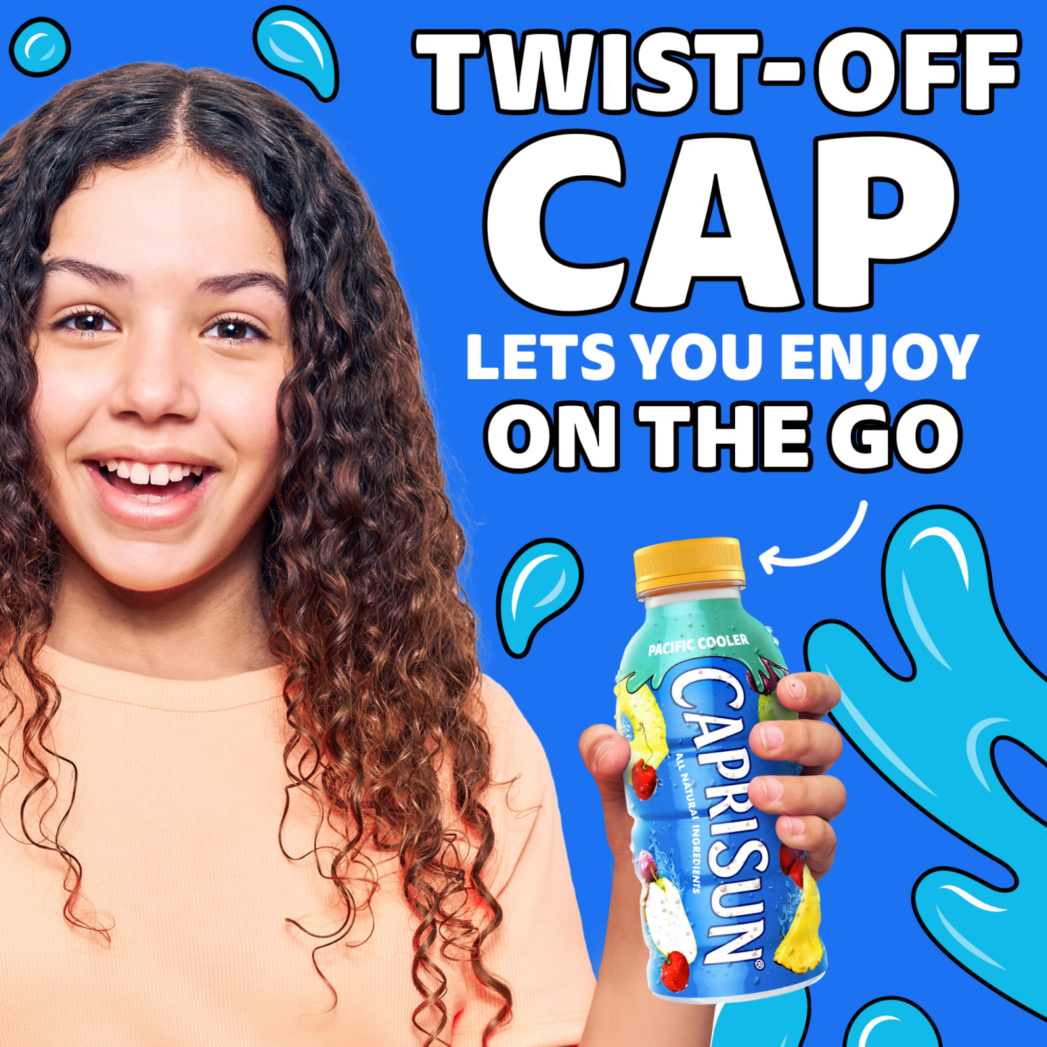 slide 2 of 8, Capri Sun Pacific Cooler Juice Drink Blend, 12 fl oz Bottle, 12 fl oz