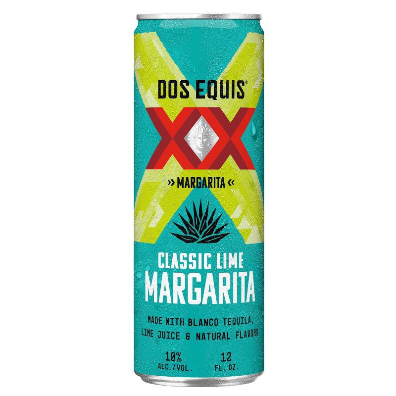 slide 2 of 3, Dos Equis Margarita Classic Lime - 4pk/12 fl oz Cans, 4 ct; 12 fl oz