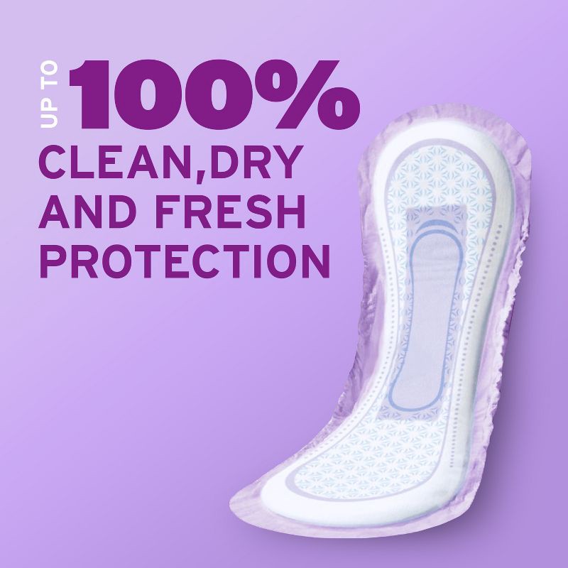 slide 7 of 7, Poise Incontinence Pads for Women - Ultra Absorbency - 7 Drop - Long - 39ct, 39 ct