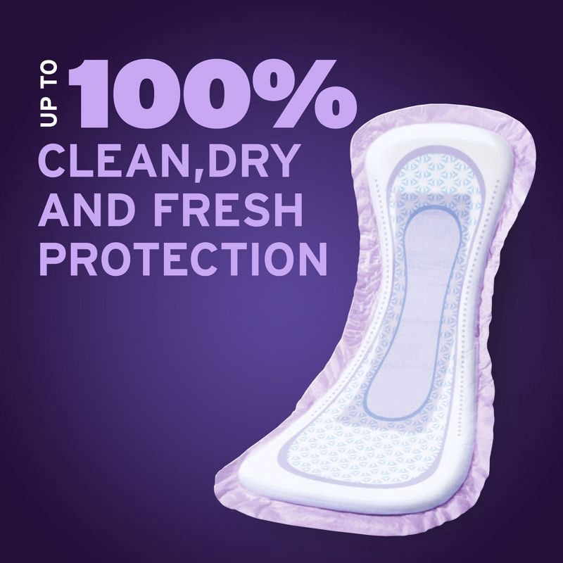 slide 7 of 8, Poise Overnight Incontinence Pads for Women - Ultimate Extra Coverage - 8 Drop - Extra Coverage - 22ct, 22 ct