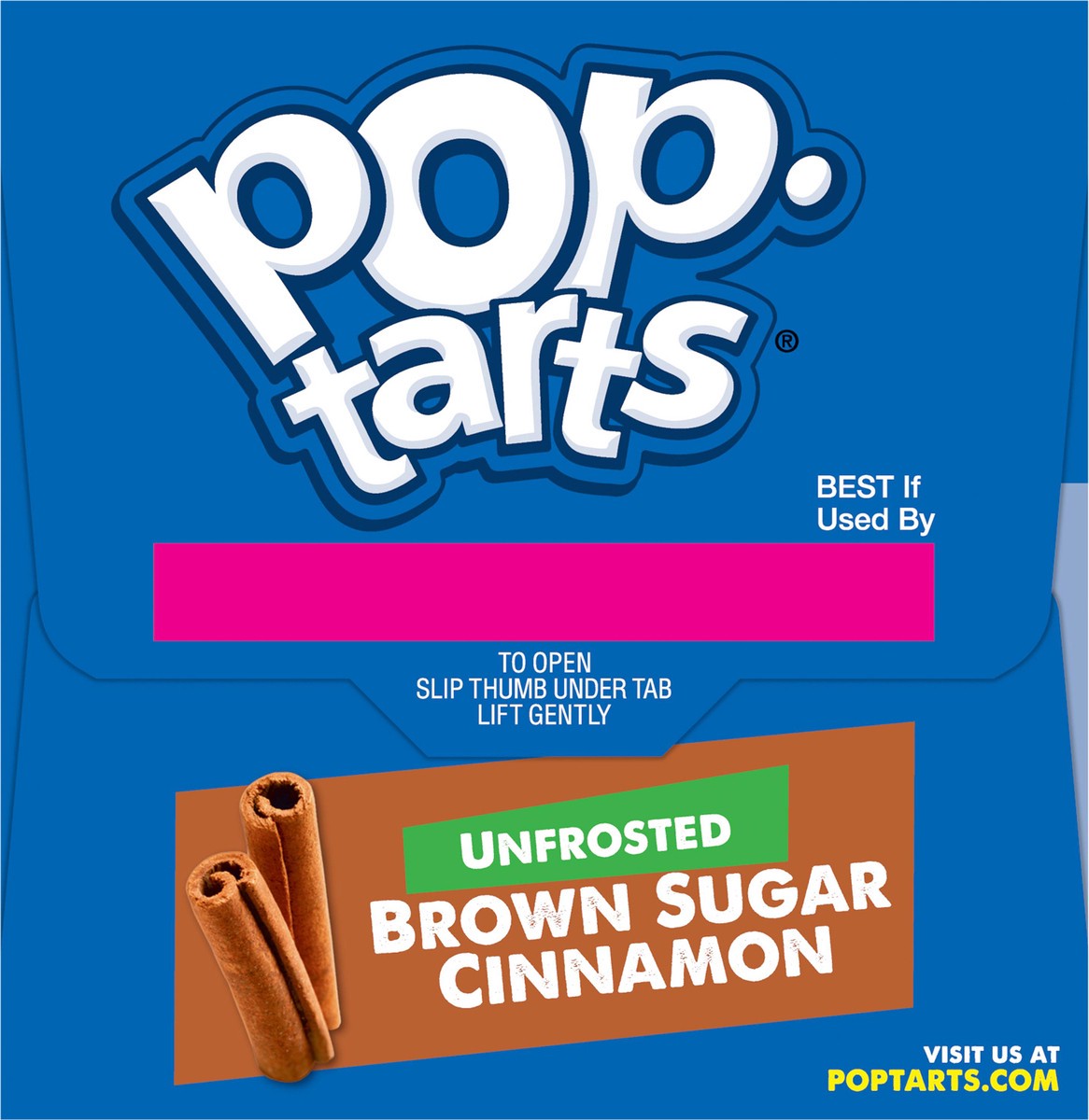 slide 8 of 8, Pop-Tarts Toaster Pastries, Unfrosted Brown Sugar Cinnamon, 13.5 oz, 4 Count, 13.5 oz
