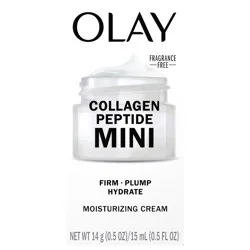 Olay Collagen Peptide Mini, Firm – Plump – Hydrate- Moisturizing Cream, Trial Size, 0.5 oz