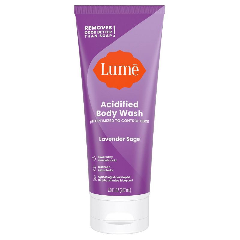 slide 1 of 9, Lume Body Wash Tube - Lavender - 7 fl oz, 7 fl oz