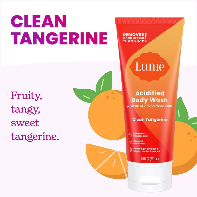 slide 8 of 9, Lume Body Wash Tube - Tangerine - 7 fl oz, 7 fl oz