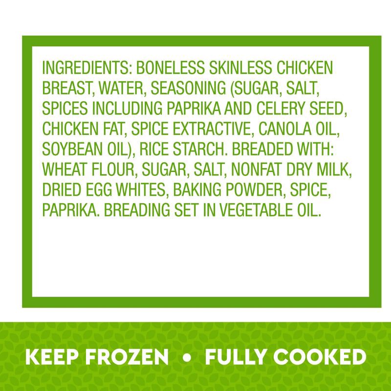 slide 5 of 7, Just Bare Lightly Breaded Chicken Breast Strips - Frozen - 24oz, 24 oz