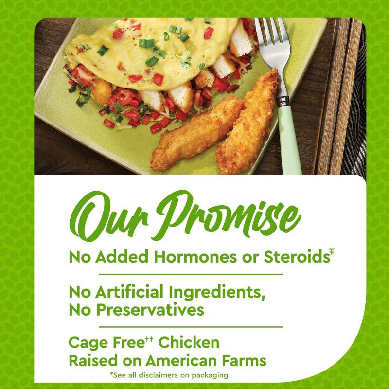 slide 6 of 7, Just Bare Lightly Breaded Chicken Breast Strips - Frozen - 24oz, 24 oz