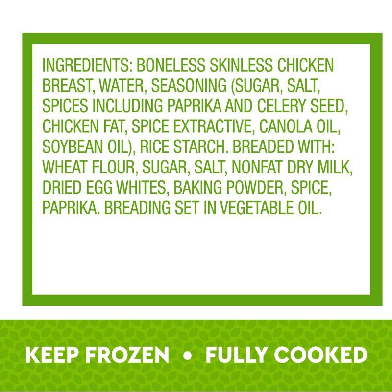 slide 5 of 7, Just Bare Lightly Breaded Chicken Breast Fillets Frozen - 24oz, 24 oz