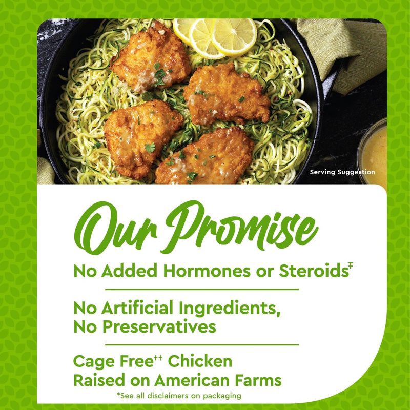 slide 6 of 7, Just Bare Lightly Breaded Chicken Breast Fillets Frozen - 24oz, 24 oz