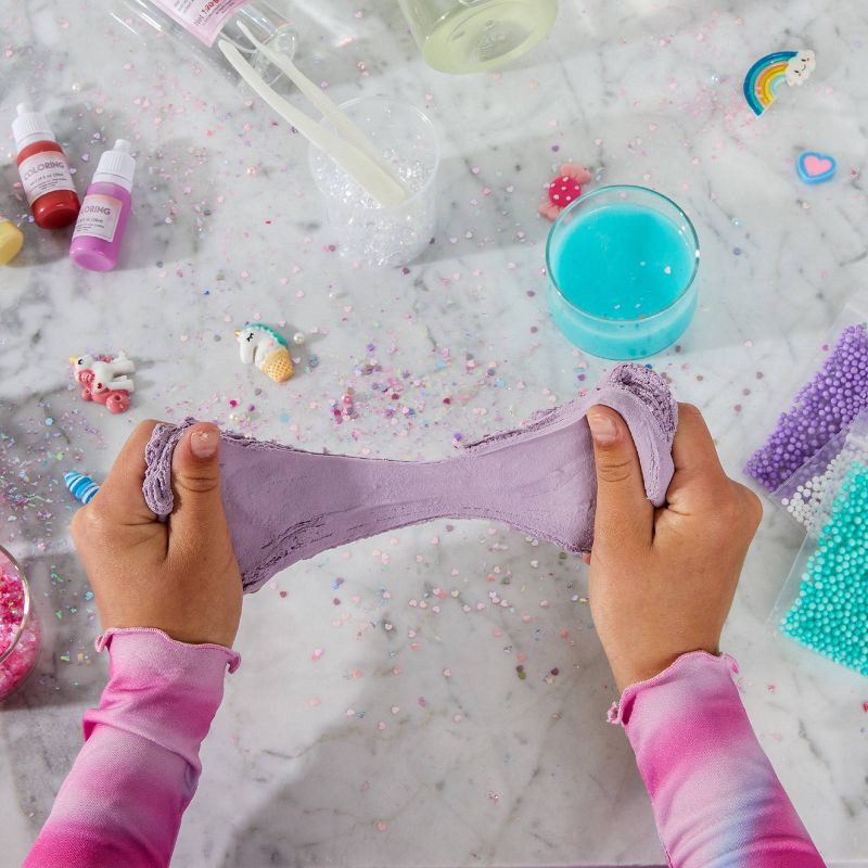 slide 2 of 8, FAO Schwarz Magical Colorful Glitter Unicorn Slime Kids Craft Kit - 39pc: Creativity & Sensory Development, 39 ct