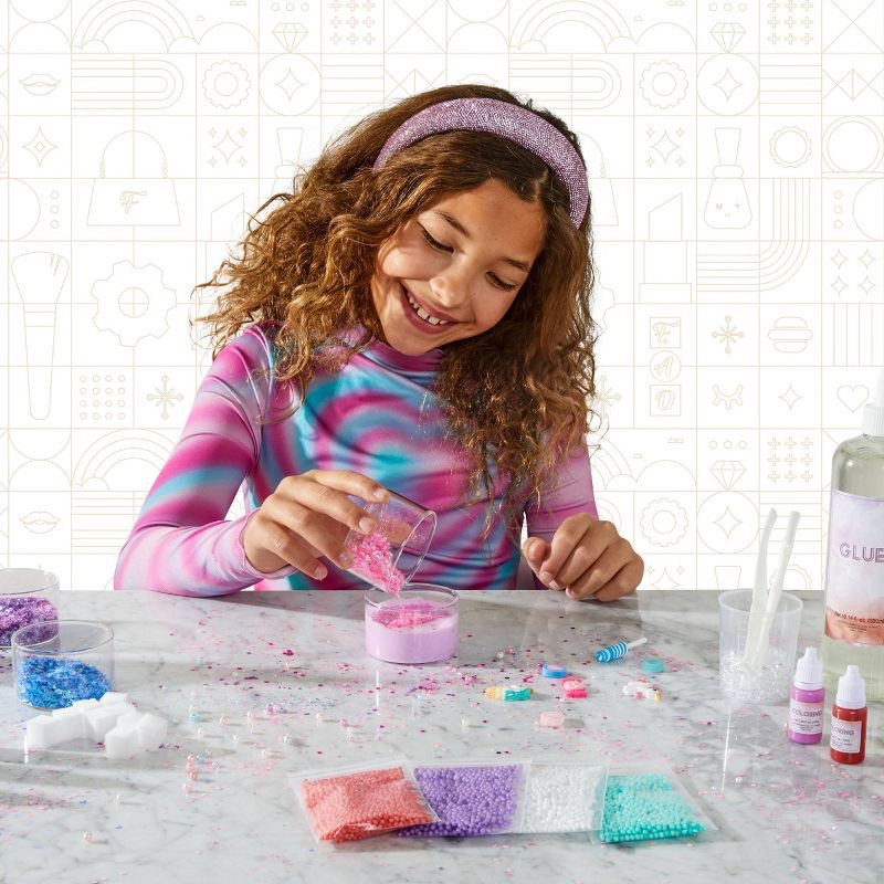 slide 4 of 8, FAO Schwarz Magical Colorful Glitter Unicorn Slime Kids Craft Kit - 39pc: Creativity & Sensory Development, 39 ct