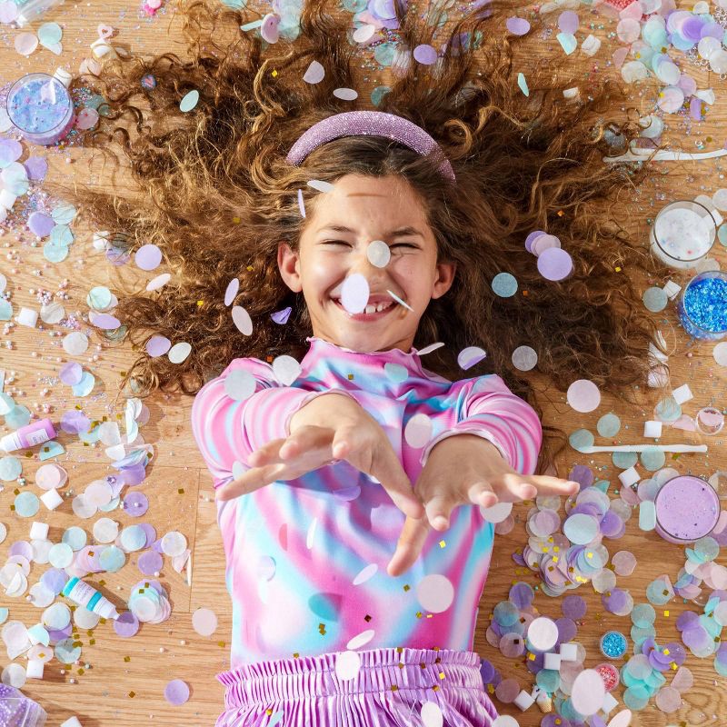 slide 5 of 8, FAO Schwarz Magical Colorful Glitter Unicorn Slime Kids Craft Kit - 39pc: Creativity & Sensory Development, 39 ct