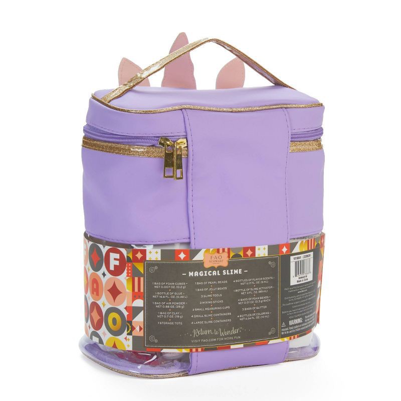 slide 8 of 8, FAO Schwarz Magical Colorful Glitter Unicorn Slime Kids Craft Kit - 39pc: Creativity & Sensory Development, 39 ct