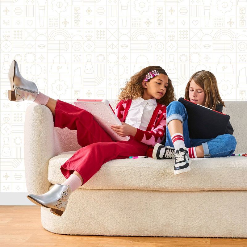 slide 6 of 8, FAO Schwarz Flawless Fashion Designer Light-Up Tracing Tablet: Creative Craft Kit with Markers & Templates, 1 ct