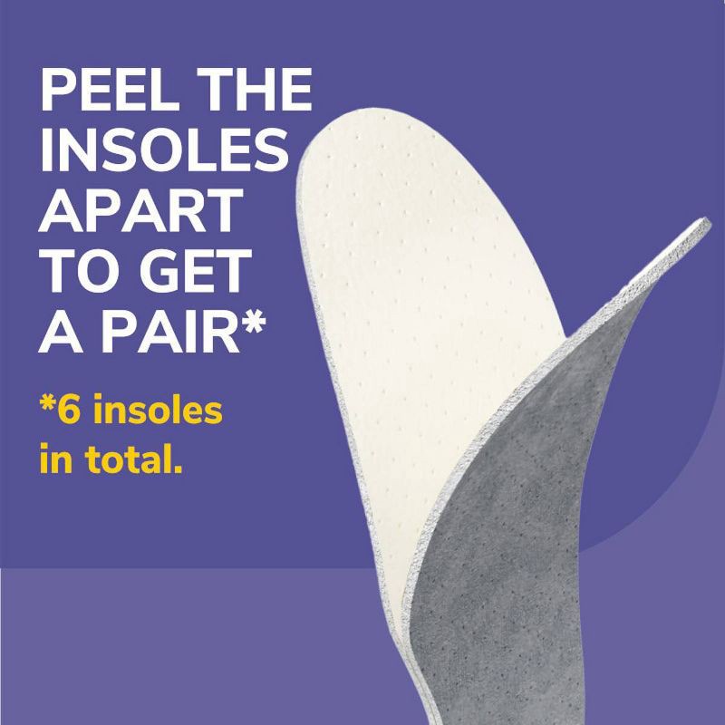 slide 7 of 10, Dr. Scholl's Sockless Comfort Shoe Insoles - 3 Pair, 1 ct